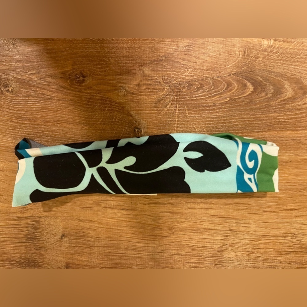 At the Beach America green, blue, and white headband​​​​​​​
